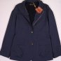 LORO PIANA JACKET $2995 NAVY CASHMERE WINDMATE ROADSTER STORMSYSTEM 4 40 NEW
