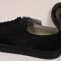 YOHJI YAMAMOTO SHOES $830 BLACK LEATHER/SUEDE LOW PROFILE TRAINER 7 40e 2 NEW
