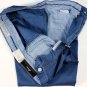 BRIONI JEANS $585 SMOKE BLUE WASH LOGO EMBOSSED 5-PKT FIT LEG DENIM 40/38 56 NEW