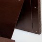 BOTTEGA VENETA PHOTO FRAME $540 BROWN INTRECCIATO WOVEN LEATHER SMALL FRAME NEW