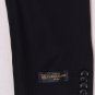 CORNELIANI SUIT $1690 BLACK REP STRIPE SUPER 110's WOOL 2-BTN SUIT 44R 54e NEW
