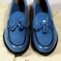SALVATORE FERRAGAMO SHOES $720 AZURE BLUE TASSELED VAMP LOAFER 10D 43e NEW