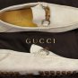 GUCCI SHOES $545 SAND LOGO BAMBOO HORSEBIT ORNAMENTED VAMP DRIVER 10.5 43.5 NEW