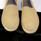YSL YVES SAINT LAURENT RIVE GAUCHE SHOES $395 DESERT ESPADRILLE LOAFER 8.5 NEW