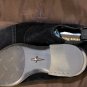 CESARE PACIOTTI SHOES $595 BLACK SUEDE CAPTOE LOGO ORNAMENT BOOT 8.5 41.5e NEW