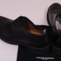 COSTUME NATIONAL SHOES $690 BLACK CHUNKY SOLED DERBY DRESS SHOE 11.5 44.5e NEW