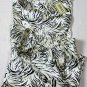 VERSACE SLEEPWEAR $1295 BLACK/WHITE ZEBRA PRINT 100%SILK PAJAMA SET LARGE 52 NEW