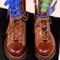 DSQUARED2 SHOES $1050 DARK BROWN LOGO ORNAMENTED LUG SOLE WINTER BOOT 10 43 NEW