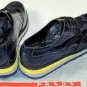 PRADA SPORT SHOES $650 DARK BLUE WINGTIP TOE ORNAMENT SNEAKER SOLE 9.5 42.5 NEW