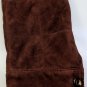 BRUNELLO CUCINELLI COAT $6295 BROWN QUILTED SUEDE/NYLON HOODED PARKA XL 54e NEW