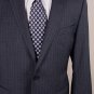 DOLCE & GABBANA SUIT $1895 DARK GRAY 2-BTN PINSTRIPE 100%WOOL SUIT 40C 50e NEW