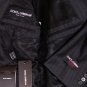 DOLCE & GABBANA SUIT $1895 DARK GRAY 2-BTN PINSTRIPE 100%WOOL SUIT 40C 50e NEW