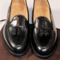 CHURCH'S SHOES $595 BLACK KEATS POLISHED BINDER TASSELED LOAFERS 8.5 41.5e NEW
