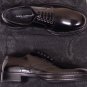 DOLCE & GABBANA SHOES $890 BLACK BENCHMADE SHADOW ANTIC DERBY 11 44e NEW