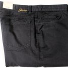 BRIONI JEANS $525 BLACK WASH LOGO EMBROIDERED 5-PKT RELAX FIT DENIM 40/36 56 NEW