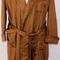 LORO PIANA ROBE $3550 BROWN 100%CASHMERE SHAWL COLLAR JAMES DRAP ROBE M 50e NEW