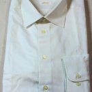 BRIONI SHIRT $660 WHITE OXFORD DRESS SHIRT 18.5/35 47e NEW