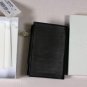MAISON MARTIN MARGIELA WALLET $530 BLACK CENTER ZIP POCKET 13 CARD WALLET NEW