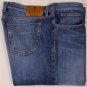 GUCCI JEANS $595 MEDIUM WASH FRONT WHISKERED/FADED LOGO DENIM JEANS 38 54 NEW
