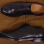 GUCCI SHOES $680 BLACK WINGTIP LOGO GOODYEAR WELTED OXFORD DRESS SHOE 9 42e NEW