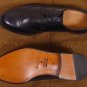 GUCCI SHOES $680 BLACK WINGTIP LOGO GOODYEAR WELTED OXFORD DRESS SHOE 9 42e NEW