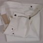FERRAGAMO JEANS $475 WHITE LOGO ORNAMENTED 5-PKT SIGNATURE DENIM 42 58e NEW