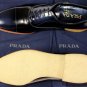 PRADA SHOES $765 DARK BLUE CAP TOE STITCHED GUM SOLED OXFORD SHOES 11 44 NEW