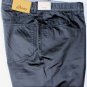 BRIONI JEANS $585 NAVY WASH LOGO EMBOSSED 5-PKT FIT LEG DENIM 34/37 50e NEW