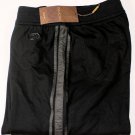 GUCCI PANTS $610 BLACK LOGO DECAL TECHNO STRIPED ACTIVE TROUSER L 36 52e NEW