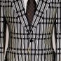GUCCI JACKET $3895 BLACK/WHITE RAZOR 1-BTN RUNWAY DINNER JACKET 38R 48e NEW