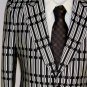 GUCCI JACKET $3895 BLACK/WHITE RAZOR 1-BTN RUNWAY DINNER JACKET 38R 48e NEW