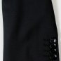ETRO COAT $1795 BLACK 1-BTN PAISLEY ACCENTED PEAKED LAPEL BLAZER 42R 54e NEW