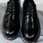 PRADA SPORT SHOES $580 BLACK WINGTIP TOE ORNAMENT CAMMO SNEAKER SOLE 10 43e NEW