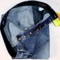 ETRO JEANS $495 MED WASH FADED LOGO ORNAMENTED FIT LEG DENIM 38/36 54e NEW