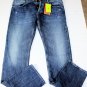ETRO JEANS $495 MED WASH FADED LOGO ORNAMENTED FIT LEG DENIM 38/36 54e NEW