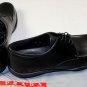 PRADA SPORT SHOES $590 BLACK ICONIC LOGO SOLE LACE UP OLD NATURAL 8.5 41.5e NEW