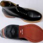 COMME des GARCONS SHOES $890 BLACK FRONT TIED COMBAT BOOTS 9 42e 26.5 NEW