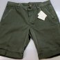 BRUNELLO CUCINELLI SHORTS $595 SAGE DRAB COTTON BERMUDA WALKING SHORT 34 50e NEW