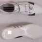 CESARE PACIOTTI SHOES $545 WHITE LEATHER/SUEDE LOGO ORNAMENT TRAINERS 12 45e NEW