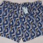 MALO SWIMSUIT $295 BLUE LOGO ABSTRACT BEACHWEAR SWIM SHORTS TRUNKS XXL 56e NEW