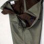 LANVIN PANTS $475 FATIGUE GREEN SIDE BRACE TAILORED BERMUDA SHORTS 34 50e NEW
