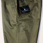 LANVIN PANTS $475 FATIGUE GREEN SIDE BRACE TAILORED BERMUDA SHORTS 34 50e NEW