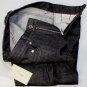 BRIONI JEANS $1050 BLACK WASH LOGO ORNAMENTED HANDMADE DENIM 33/36 48e NEW