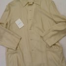 VESTIMENTA COAT $895 BEIGE 75-SILK/25-WOOL 6-BTN LIGHTWEIGHT JACKET 38R 48e NEW