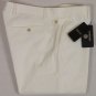 VERSACE PANTS $550 WHITE BUTTONED STRAP POCKET COUTURE SLACKS TROUSER 38 54e NEW
