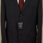 DOLCE & GABBANA SUIT $2295 DARK GRAY 3-BTN SHARKSKIN 100%WOOL SUIT 44L 54e NEW