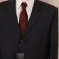 DOLCE & GABBANA SUIT $2295 DARK GRAY 3-BTN SHARKSKIN 100%WOOL SUIT 44L 54e NEW