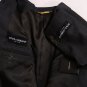 DOLCE & GABBANA SUIT $2295 DARK GRAY 3-BTN SHARKSKIN 100%WOOL SUIT 44L 54e NEW