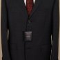 DOLCE & GABBANA SUIT $2295 DARK GRAY 3-BTN SHARKSKIN 100%WOOL SUIT 44L 54e NEW