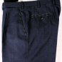 BRIONI PANTS $1690 DARK BLUE/BLACK GLENPLAID HANDMADE DELTA SLACKS 32 48 NEW